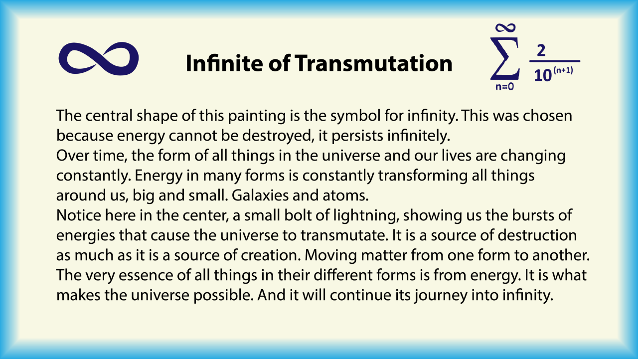 Statement of Infinite